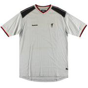 2002-04 Liverpool Reebok Freizeit-T-Shirt *mit Etiketten* L