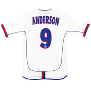 2002-04 Lyon Umbro Heimtrikot Anderson #9 Kinder L.