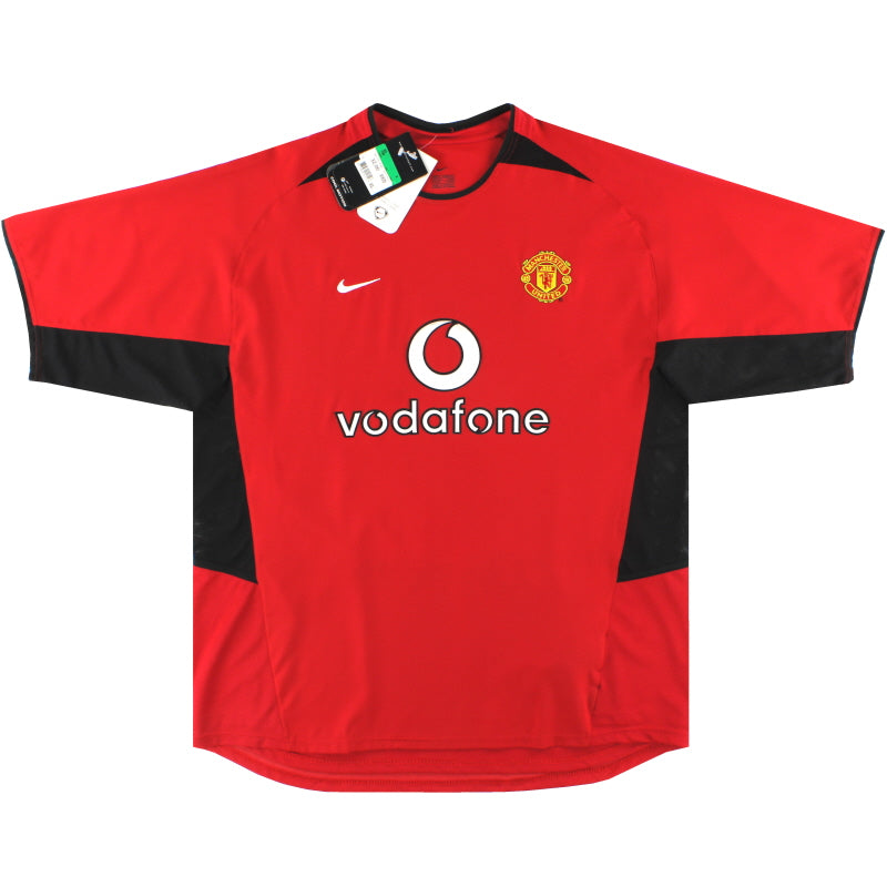 2002-04 Manchester United Nike Heimtrikot *m/Etiketten* L