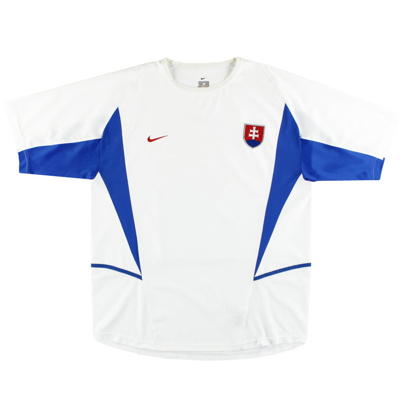 2002-04 Slowakei Nike Auswärtstrikot XL