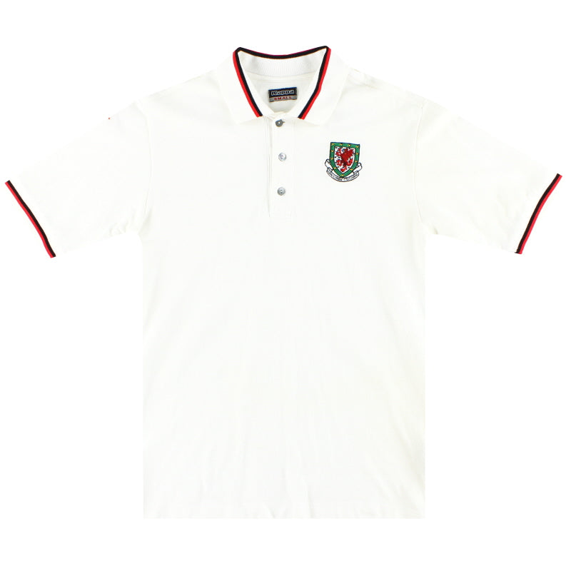 2002-04 Wales Kappa Poloshirt S