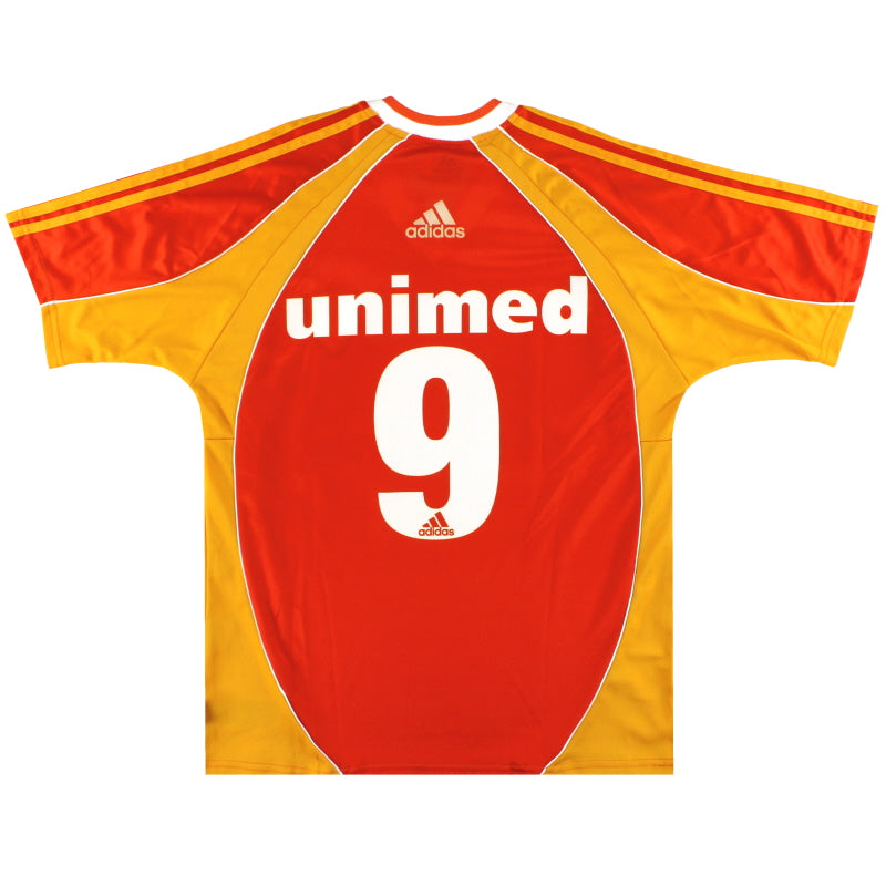 2002 Fluminense adidas Auswärtstrikot #9 M