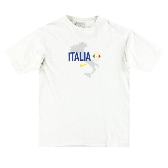 2002 Italy Nike Graphic Leisure Tee Cannavaro L