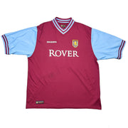2002/03 Aston Villa Merson #10 Heimtrikot (XXL) Diadora