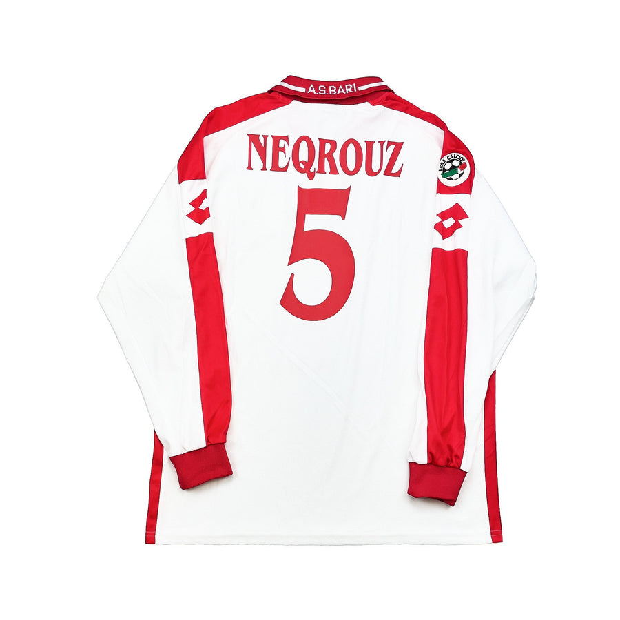 2002/03 Bari Neqrouz #5 L/S *Match Issue* Heimtrikot (XL) Lotto