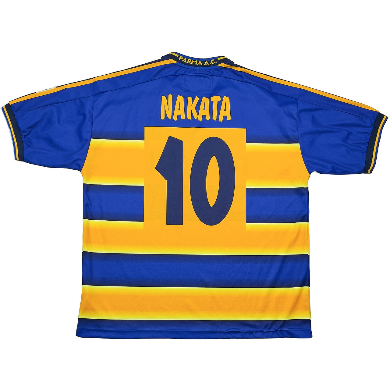 2002/03 Parma Nakata #10 *90 Years* Home Shirt (L) Champion