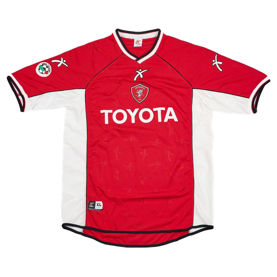 2002/03 Perugia Milanese #3 *Match Issue* Heim Trikot (XL) Galex