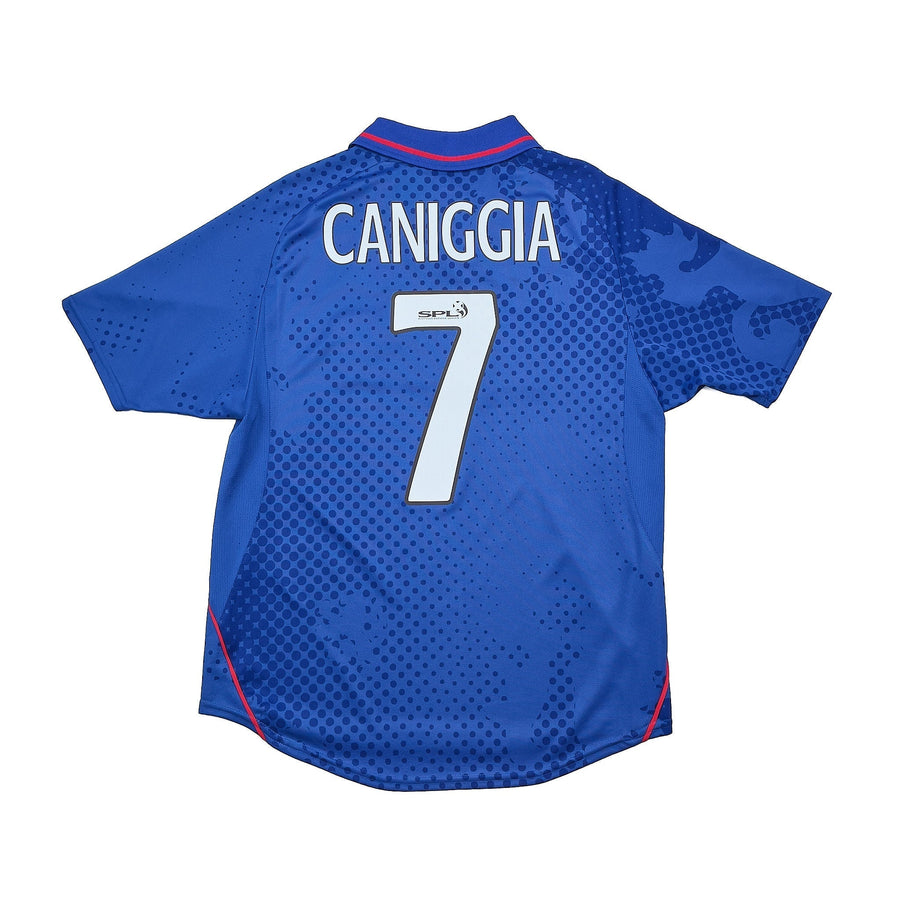 2002/03 Rangers Caniggia #7 Heimtrikot (S) Diadora