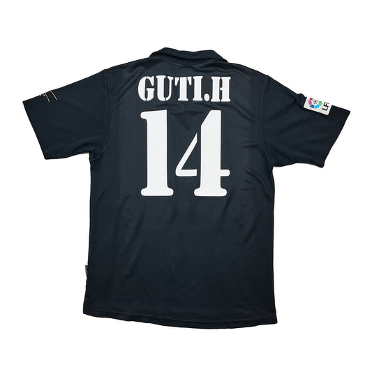 2002/03 REAL MADRID GUTI H #14 *CENTENARY* AWAY SHIRT (M) ADIDAS