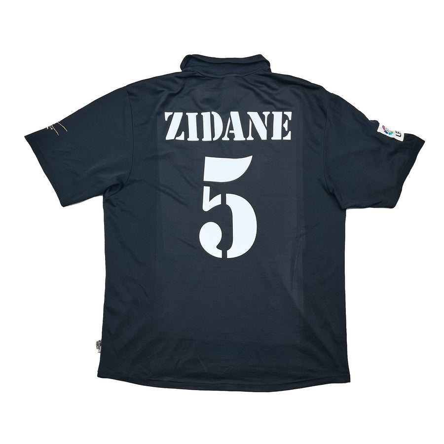 2002/03 Real Madrid Zidane #5 *Hundertjahrfeier* Auswärtstrikot (XL) Adidas