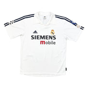 2002/03 Real Madrid Zidane #5 CL Centenary Heimtrikot (M) Adidas