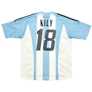 2002/04 Argentinien Kily #18 Heimtrikot (L) Adidas