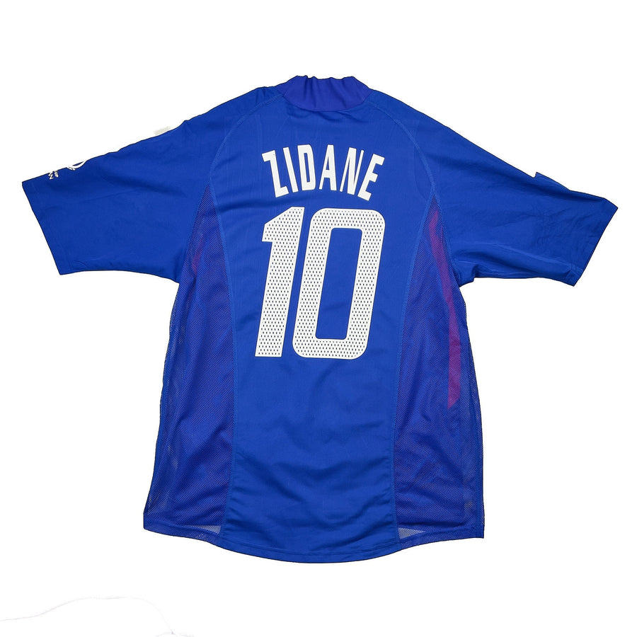 2002/04 Frankreich Zidane #10 *Player Issue* Heimtrikot (M) Adidas