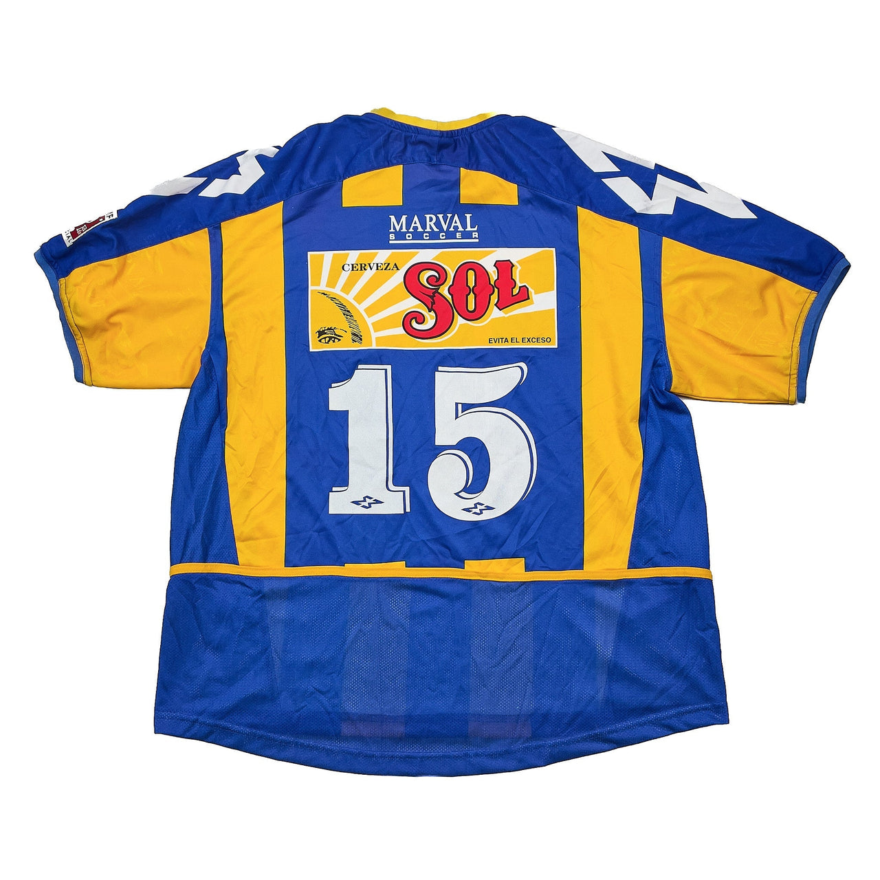 2002/04 La Piedad #15 Home Shirt (L) Marval