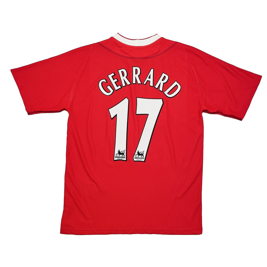 2002/04 Liverpool Gerrard #17 Heimtrikot (M) Reebok