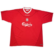 2002/04 Liverpool Gerrard #18 Heimtrikot (XXL) Reebok
