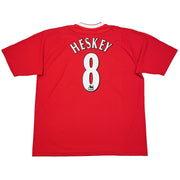2002/04 Liverpool Heskey #8 Heimtrikot (XXL) Reebok