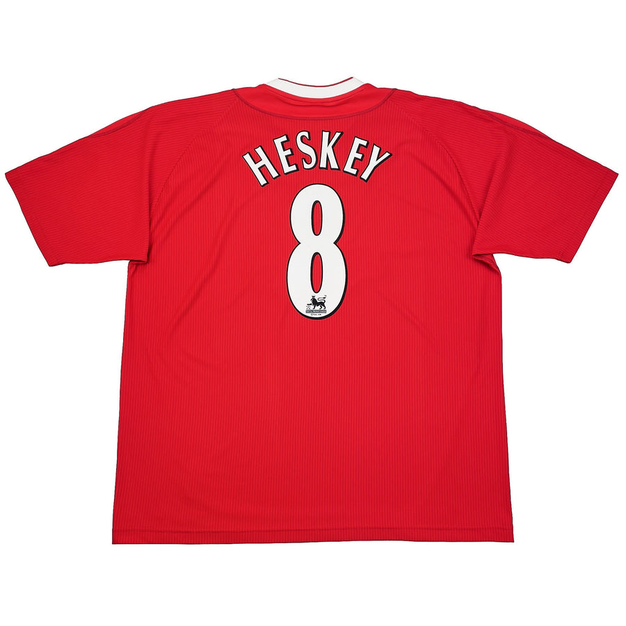 2002/04 Liverpool Heskey #8 Heimtrikot (XXL) Reebok