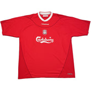 2002/04 Liverpool Heskey #8 Heimtrikot (XXL) Reebok
