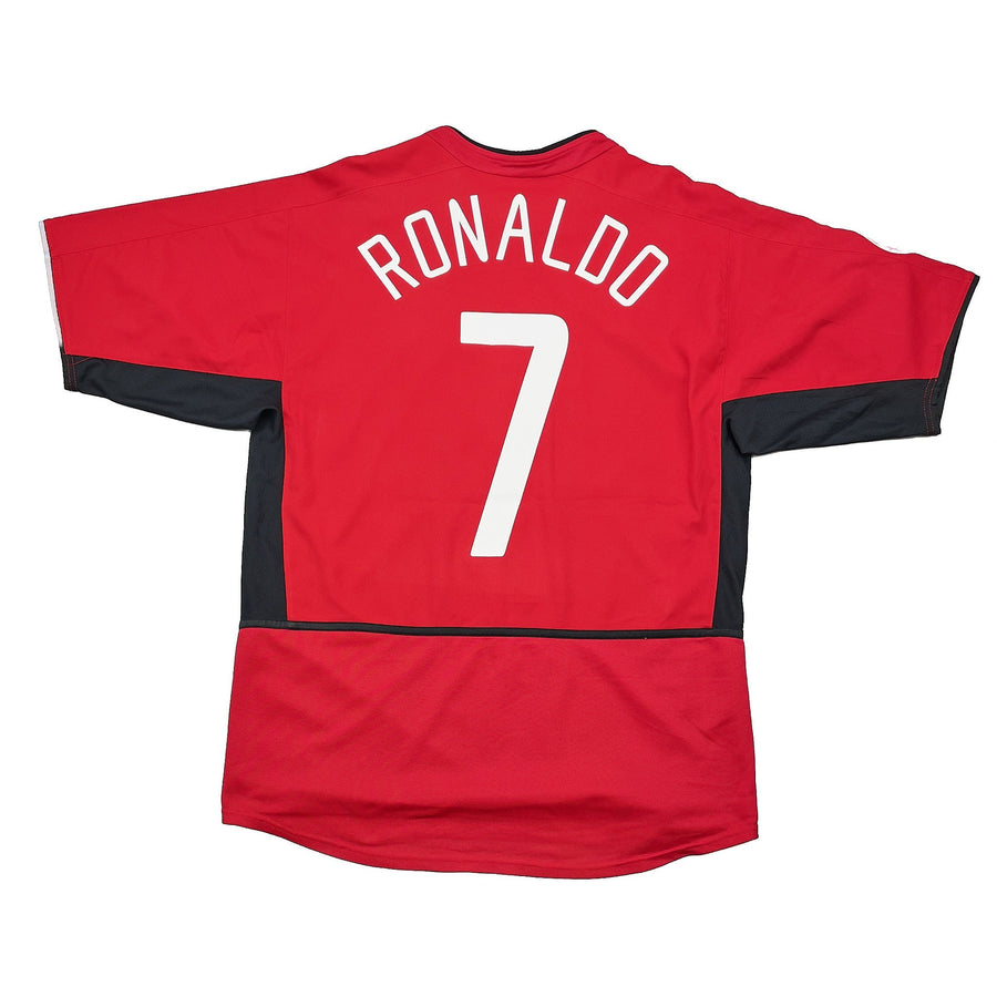 2002/04 Manchester United Ronaldo #7 C/L Heim Trikot (M) Nike