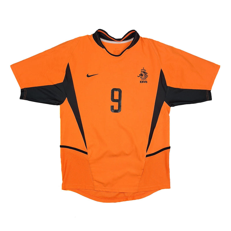 2002/04 Netherlands V.Nistelrooy #9 Home Shirt (S) Nike
