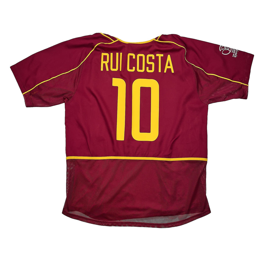 2002/04 Portugal Rui Costa #10 *Player Issue* Heimtrikot (L) Nike
