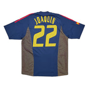 2002/04 Spanien Joaquin #22 Auswärtstrikot (M) Adidas