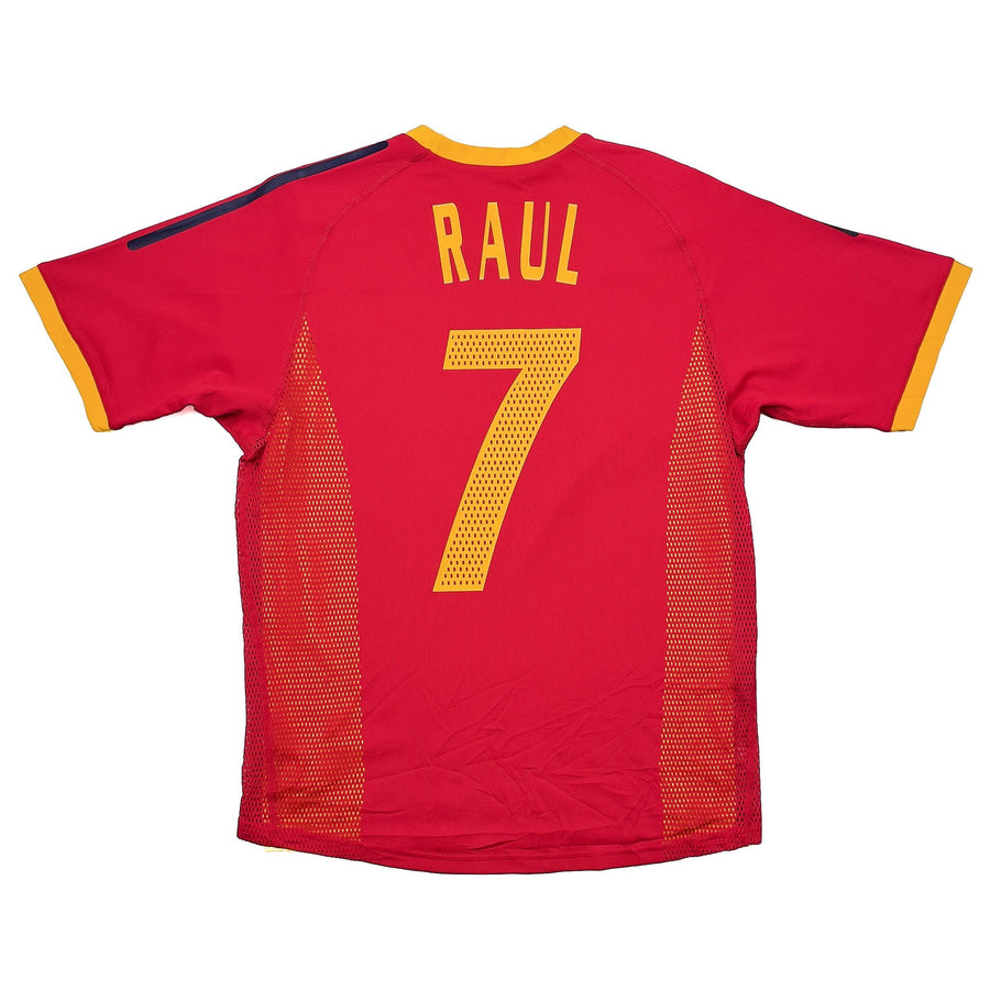 2002/04 Spanien Raul #7 *Player Issue* Heimtrikot (S) Adidas