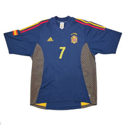 2002/04 Spanien Raul #7 Auswärtstrikot (L) Adidas