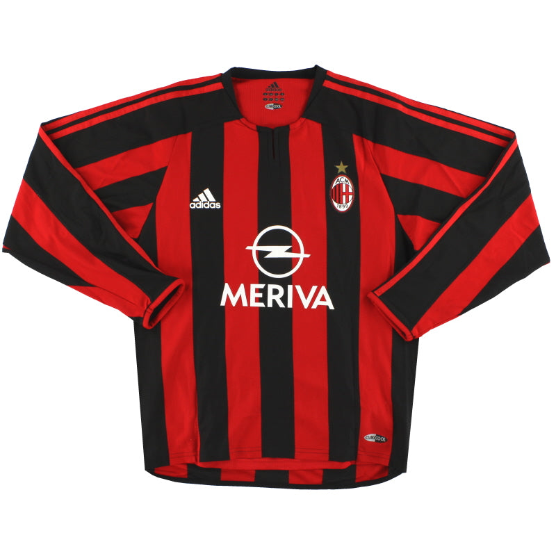 2003-04 AC Mailand adidas Player Issue Heimtrikot #8 Langarm *Neuwertig* M