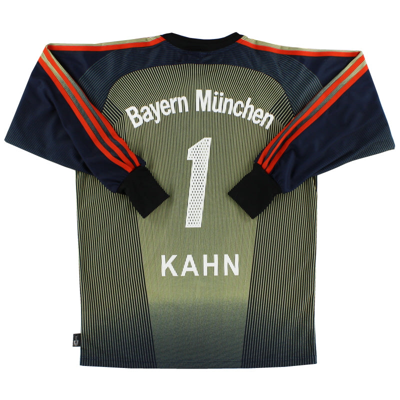 2003-04 Bayern München adidas Torwarttrikot Kahn #1 S