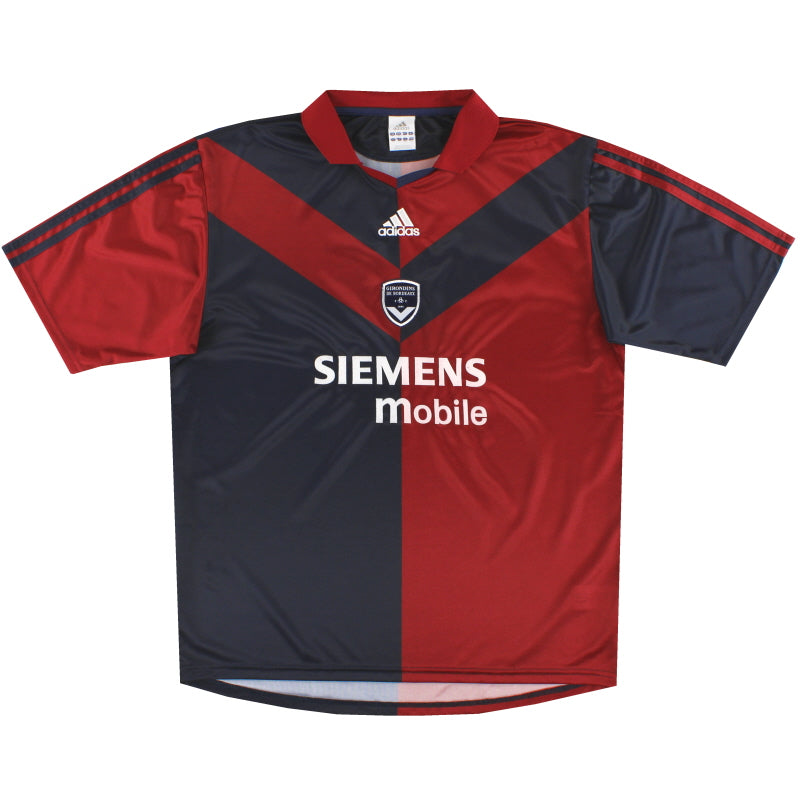 2003-04 Bordeaux adidas Auswärtstrikot *Neuwertig* L