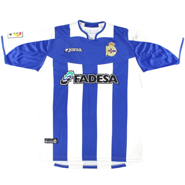 2003-04 Deportivo Joma Home Shirt XL