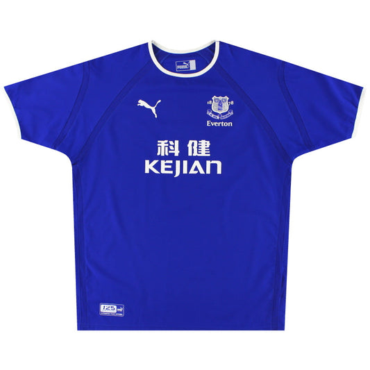 2003-04 Everton Puma Home Shirt M