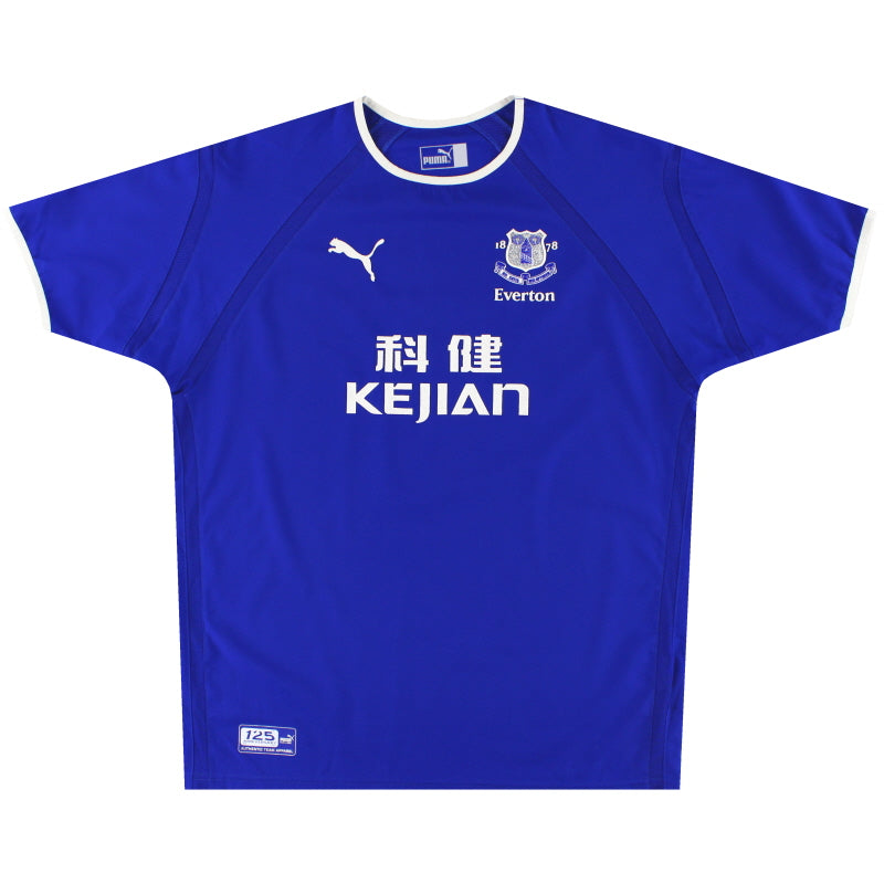 2003-04 Everton Puma Heimtrikot XL