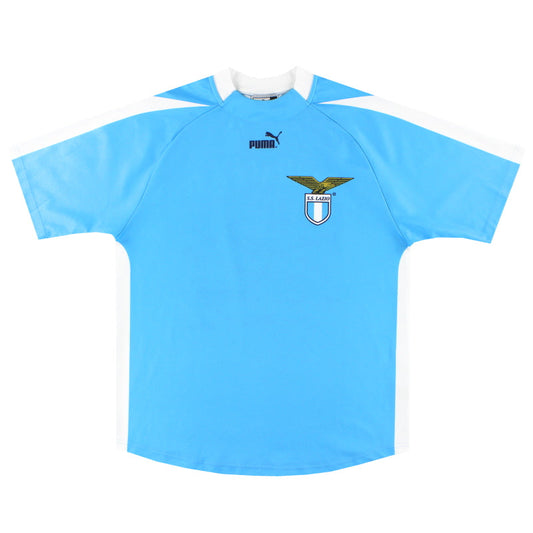 2003-04 Lazio Puma 'Signed' Home Shirt *Mint* L