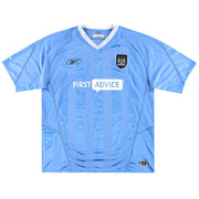 2003-04 Manchester City Reebok Heimtrikot L