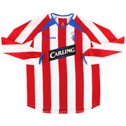 2003-04 Rangers Diadora Auswärtstrikot L/S *Neuwertig* XL