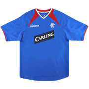 2003-04 Rangers Diadora Heimtrikot XL