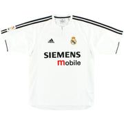 2003-04 Real Madrid adidas Heimtrikot XL.Jungen