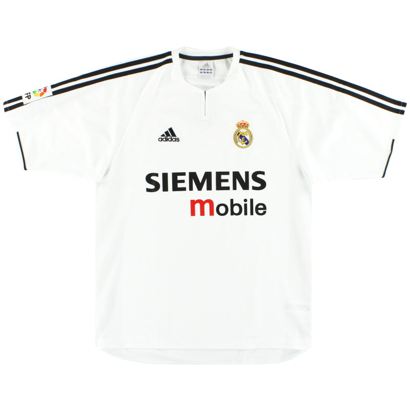 2003-04 Real Madrid adidas Heimtrikot XL.Jungen