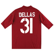 2003-04 Roma Diadora Heim Trikot Dellas #31 *Neuwertig* XL