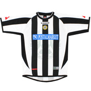 2003-04 Udinese Le Coq Sportif Heim Trikot *Neuwertig* XL