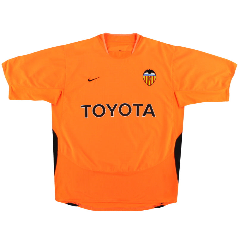 2003-04 Valencia Nike Auswärtstrikot L