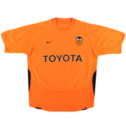 2003-04 Valencia Nike Auswärtstrikot L