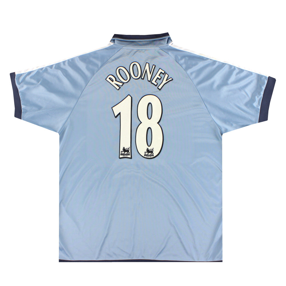 2003-04 Everton Puma '125th Anniversary' Third Shirt Rooney #18 XL