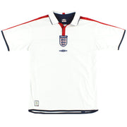 2003-05 England Umbro Heimtrikot XL