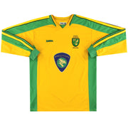 2003-05 Norwich City „Division 1 Champions“ Heimtrikot Langarm M
