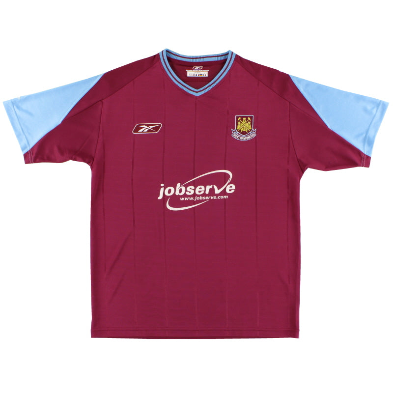 2003-05 West Ham Reebok Heimtrikot L