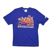 2003 Japan Adidas „No Life Without Football“ Freizeit-T-Shirt (S)